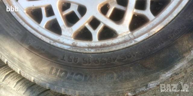 Алуминиеви джанти с гуми за рено, снимка 3 - Гуми и джанти - 53223570