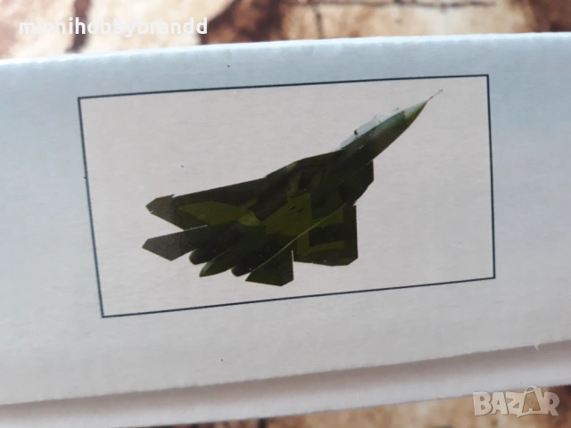 Sukhoi Su-50 (T50) Су-50 (Т50) 1.72 Zvezda Russian Fifth Generation Fighter , снимка 12 - Колекции - 54164849