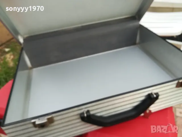 АЛУМИНИЕВ КУФАР-НОВ С 2 КЛЮЧА 2505251813, снимка 8 - Микрофони - 50423052