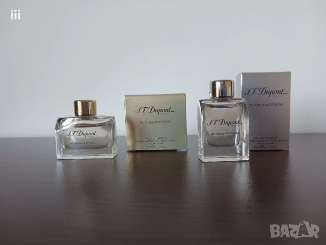 Нови мъжки мини парфюми S.T.Dupont 58 Avenue Montaigne - 5ml
