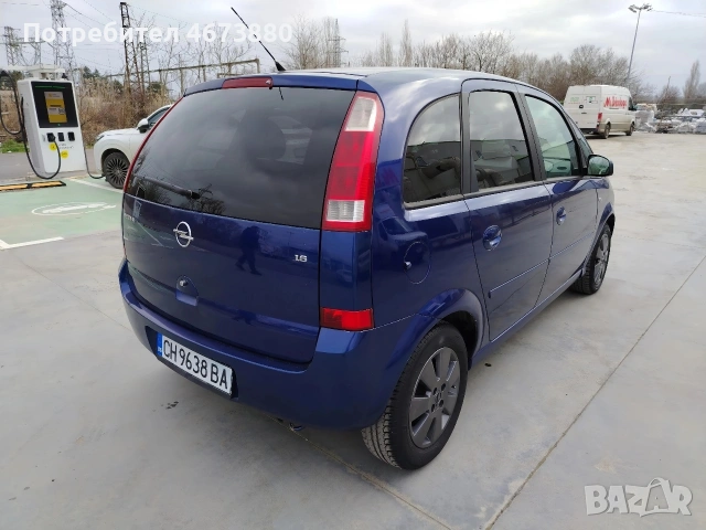 opel Meriva 1.6 бензин газ, снимка 5 - Автомобили и джипове - 53905501