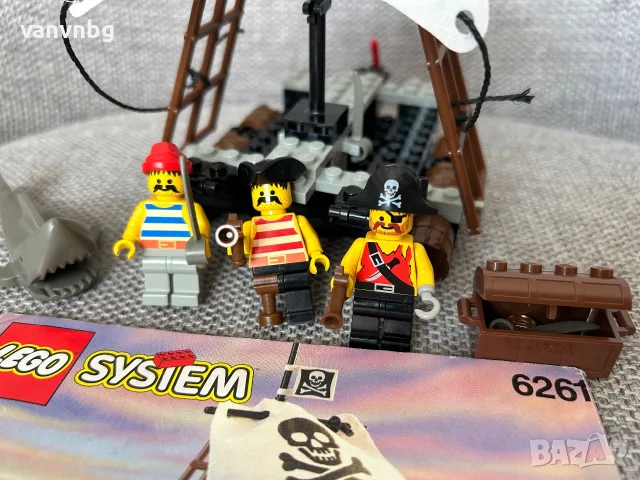 Lego Pirates Raft Raiders 6261, снимка 2 - Конструктори - 55809543