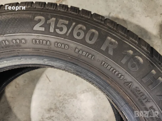 1бр.лятнa гумa 215/60/16 Semperit, снимка 4 - Гуми и джанти - 49656787