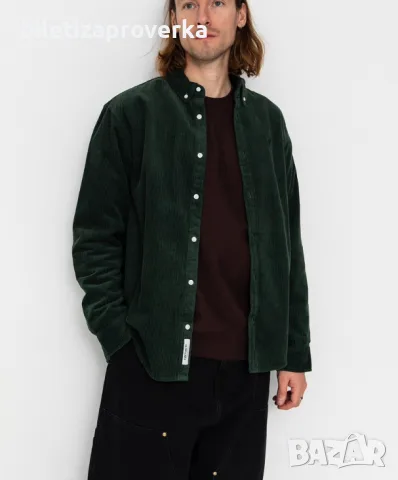 Риза кадифе Carhartt Madison, размер S - нова, снимка 3 - Ризи - 55965343