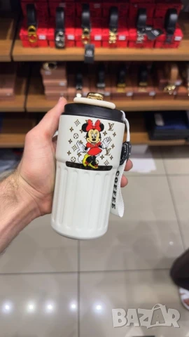 Термос за кафе чай вода Различни цветове 🌈 Термос с джобен размер 300мл hermes versace  , снимка 6 - Други - 51386656