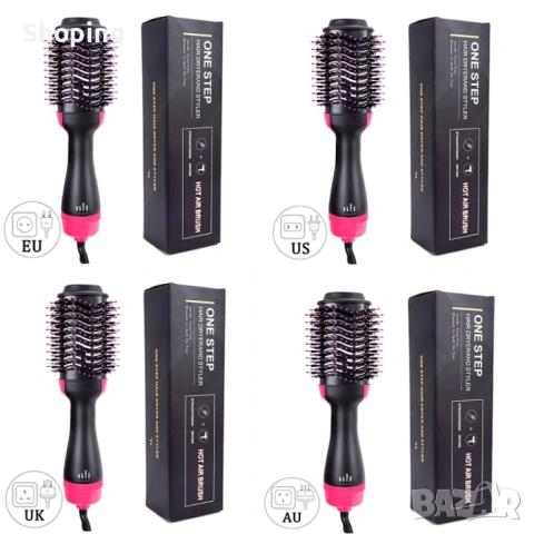 Четка сешоар с горещ въздух 2 в 1 ПРОМОЦИЯ, снимка 5 - Сешоари - 53366922