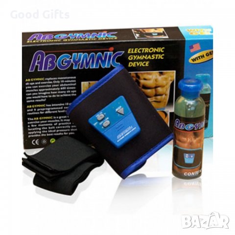 Мускулен електростимулатор, Масажиращ колан AbGymnic, снимка 5 - Фитнес уреди - 39672838