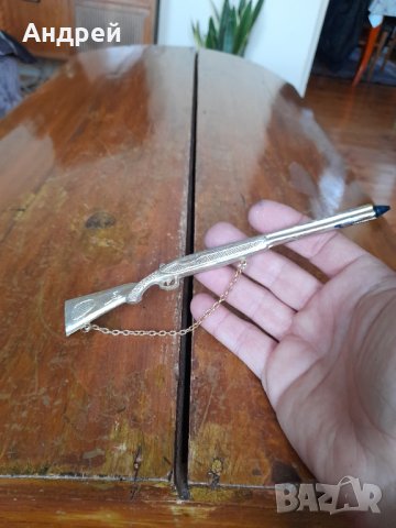 Стара писалка,химикал,химикалка Пушка #2, снимка 3 - Други ценни предмети - 44366965