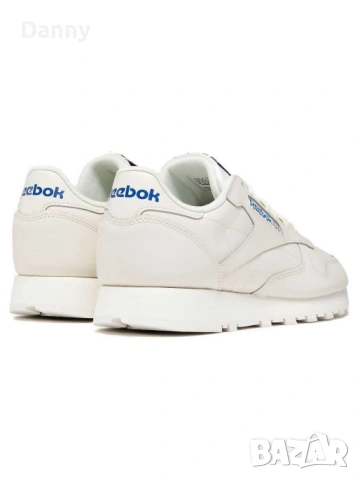 Мъжки маратонки Reebok Classic Leather - 45.5, 30 см стелка, снимка 5 - Спортни обувки - 53876299