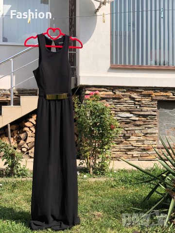 Официална черна рокля с гол гръб, снимка 4 - Рокли - 37822671