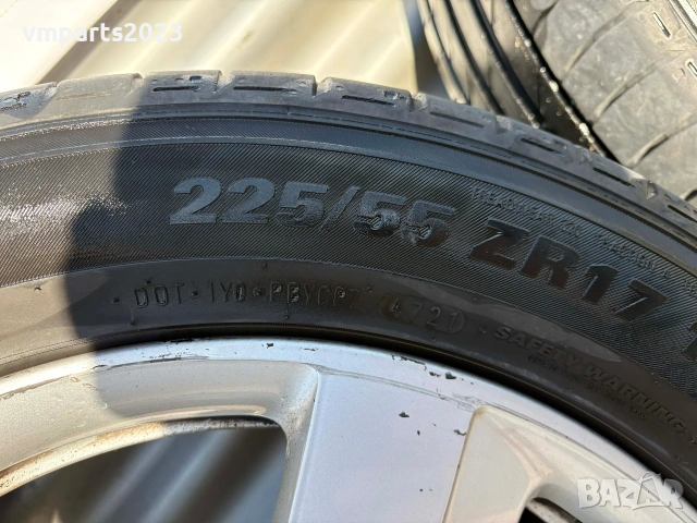 17 джанти с летни гуми 5х112 7j et 25, снимка 12 - Гуми и джанти - 54117780