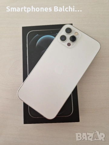 Iphone 12 Pro -256gb Silver/100% battery health 