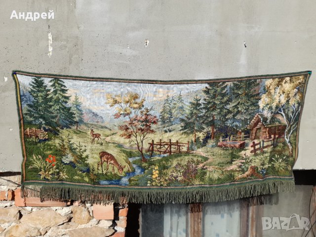 Старинен ковьор,покривка за стена #182, снимка 2 - Антикварни и старинни предмети - 39720137