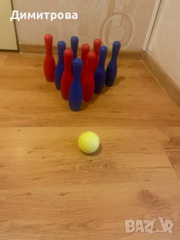Игра “Боулинг” - кегли и топка за боулинг