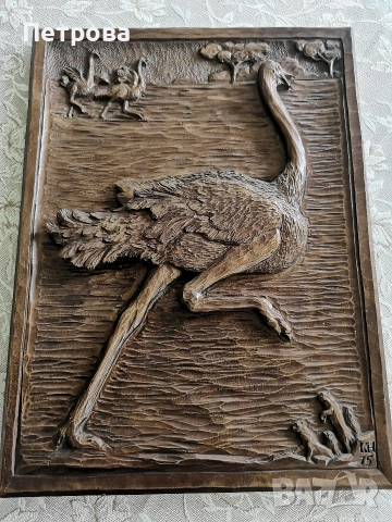 пано, дърворезба 