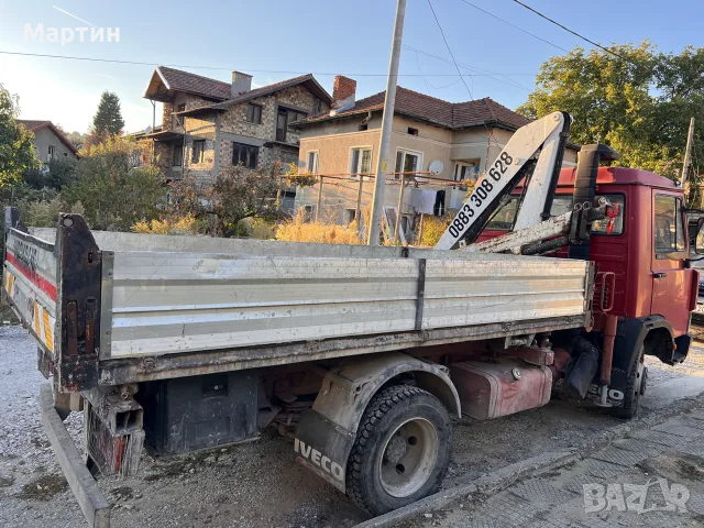 Тристранен самосвал с кран, снимка 3 - Камиони - 56377419