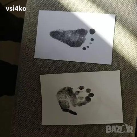 Отпечатък за бебе – направи си мастилен отпечатък, снимка 8 - Други - 42599965