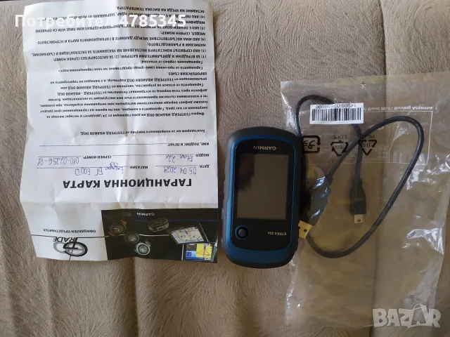 Продавам  закупена , чисто нова и неизползвана навигация ETREX 22 X с офроуд карта на България , снимка 2 - Garmin - 56015102