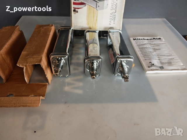 Комплект приставки за паста за настолен миксер, 3 бр., KitchenAid, снимка 3 - Други - 52456837