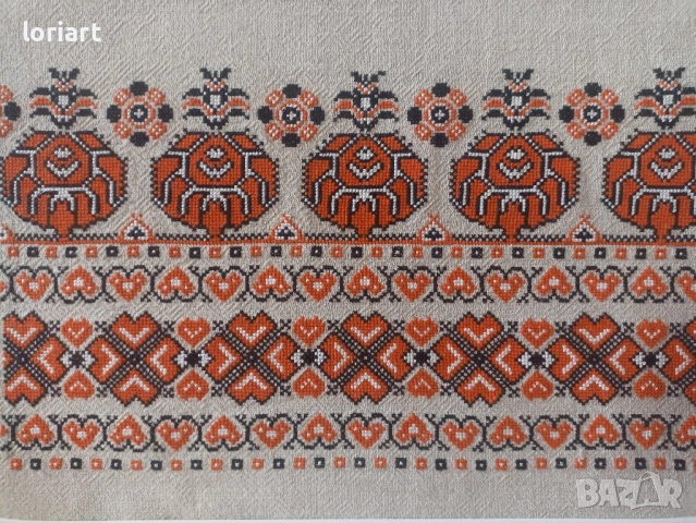 Бродерия в рамка, снимка 2 - Гоблени - 52273617