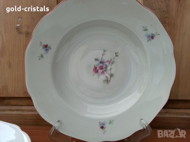 Стар български порцелан чинии дълбоки