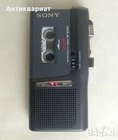 Диктофон с микро касета Sony M-629V, снимка 2 - Радиокасетофони, транзистори - 55776831