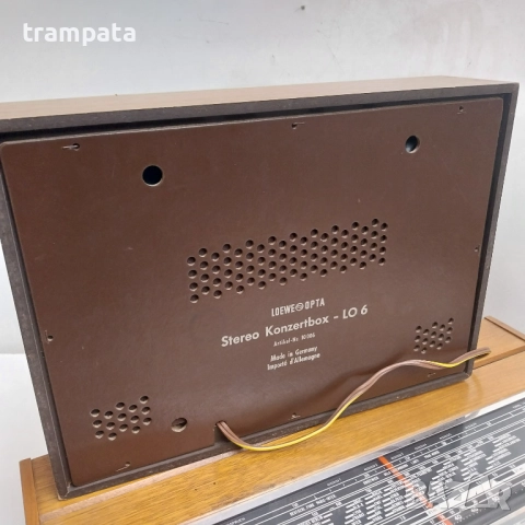 НАЙ ДОБРАТА ОФЕРТА Vintage Ретро радио Löwe + тонколони , снимка 7 - Радиокасетофони, транзистори - 52801222