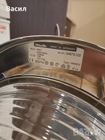 Пералня Miele Novotronic W913, снимка 6 - Перални - 56168137