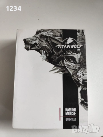 Геймърска мишка Gaming mouse TITANWOLF GAUNTLET, снимка 2 - Геймърски - 53950675