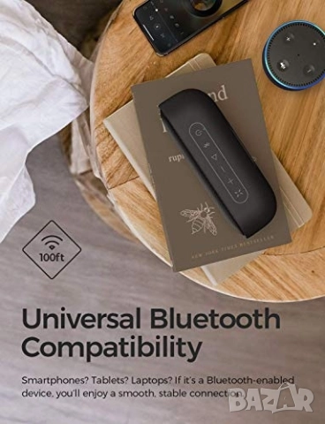 24W Bluetooth/ блутут колона, IPX7 водоустойчива, 20 часа батерия, снимка 8 - Bluetooth тонколони - 52055130