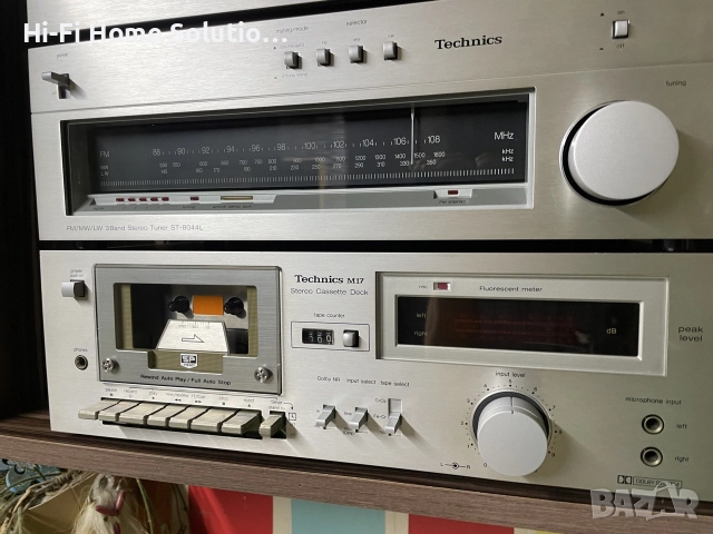 Сет Technics - усилвател , дек , тунер , снимка 4 - Аудиосистеми - 56486213