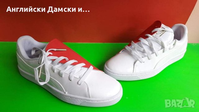 Английски дамски кецки-PUMA, снимка 2 - Кецове - 36652425