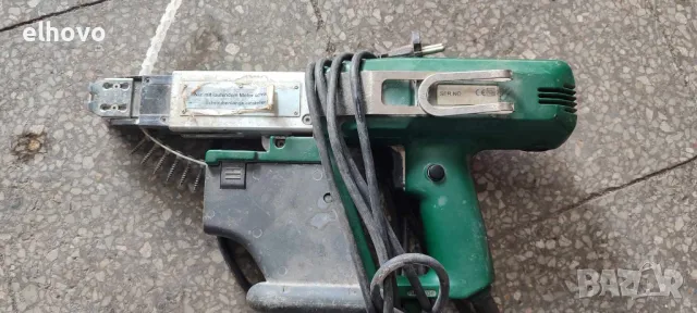 Професионален магазинен винтоверт за гипсокартон Prebena 9m-MGS-45, снимка 6 - Винтоверти - 48768406