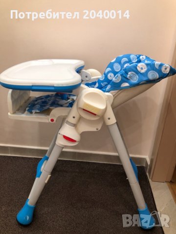 Детски стол за хранене Chicco Polly 2 in1 Highchair Moon, снимка 4 - Столчета за хранене - 42374767