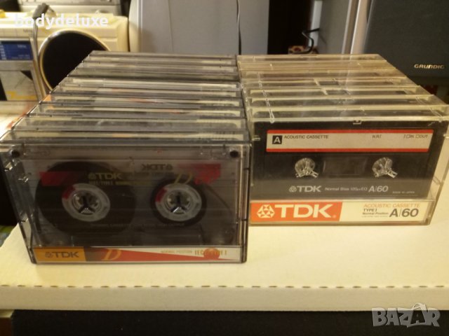 TDK A60 аудио касети