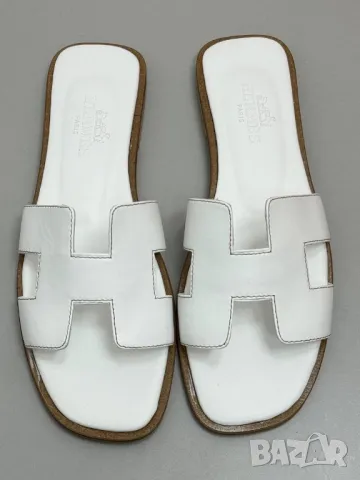 чехли от естествена кожа Висок клас 
, снимка 2 - Чехли - 50344927