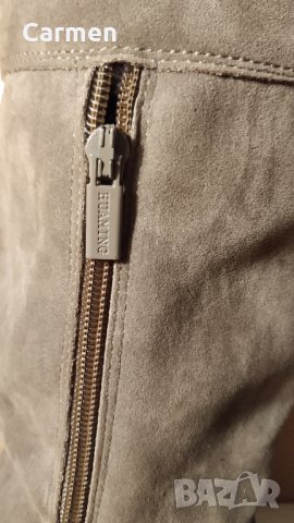 Италиански дамски ботуши от велур, снимка 7 - Дамски ботуши - 31280544