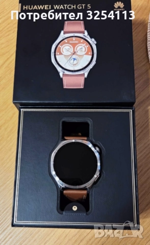 часовник Huawei Watch GT 5 в ГАРАНЦИЯ, снимка 2 - Мъжки - 52847292