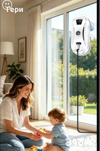 Робот за почистване на прозорци, снимка 3 - Смарт домашни устройства (Smart Home) - 56158074