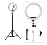 Професионална LED Селфи ринг лампа 210см, с дистанционно и стойка, снимка 2