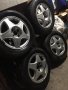 4 бр. Алуминиеви джанти с гуми за Opel 15-ки 5x100, снимка 1 - Гуми и джанти - 30924987