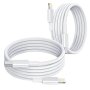 Нови 2 броя iPhone кабел за бързо зареждане, USB C 20W Айфон, снимка 1 - Аксесоари за Apple - 42235546