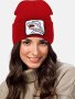 Нова Зимна шапка Термична поларена подплата Топла Еластична Мъже Жени Подарък, снимка 2