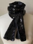 Шал с пайети в черно и кафяво/ различни видове, снимка 4