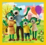 Пъзел Trefl 3 в 1 - Забавляваме се заедно, Семейство Трефлик, снимка 4