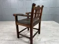 Готически стол масив В004, снимка 8