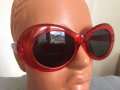 Нови Дамски Слънчеви Очила Червени Черни Прозрачни Кръгли Ретро Модел Модерни , снимка 6