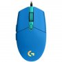 Мишка Геймърска Оптична USB Logitech G102 LIGHTSYNC 910-005801 Синя, RGB Gaming mouse