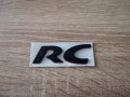 Peugeot РС Пежо RC черна емблема надпис, снимка 1 - Аксесоари и консумативи - 37670126