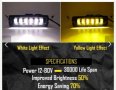 15,5 cm 7Д Диоден Прожектор Супер Мощен Халоген Led Bar Лед Бар 40w, снимка 6